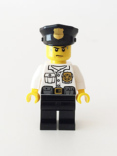LEGO Minifigure-Astor City Guard-Ultra Agents-UAGT007-Creative Brick Builders
